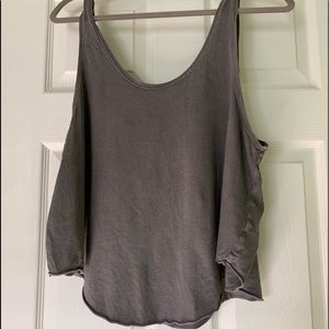Chill RVCA Gray Tank Size Medium